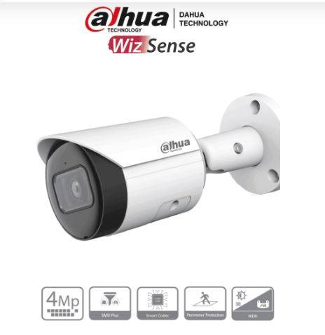 IPC-HFW2441S-S Camara IP Bullet 4MP/ WizSense/Lente 2.8mm/ 95 Grados Apertura/ IR 30M/ SMD Plus/ Microfono Integrado/ WDR 120 dB/ MicroSD/ IP67/ PoE/ - IPC-HFW2441S-S Camara IP Bullet 4MP/ WizSense/Lente 2.8mm/ 95 Grados Apertura/ IR 30M/ SMD Plus/ Microfono Integrado/ WDR 120 dB/ MicroSD/ IP67/ PoE/ -